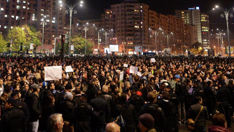 В Бухаресте прошел марш солидарности с палестинским народом