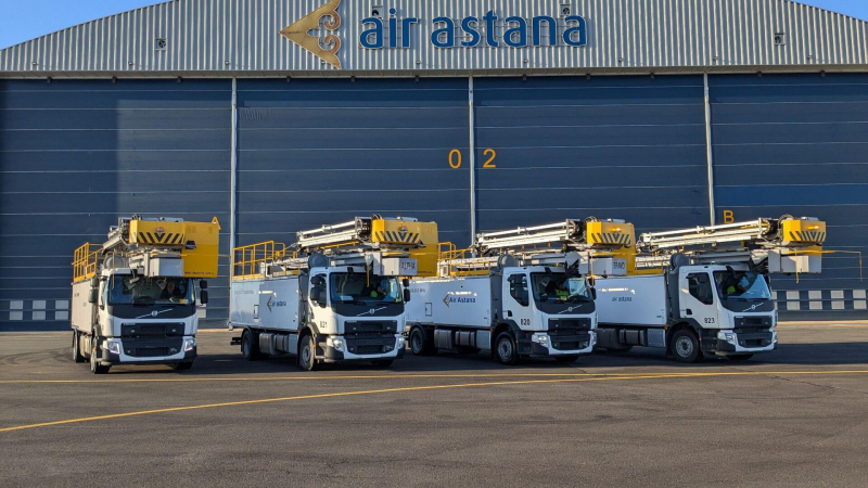 Air Astana снова обновила парк противообледенительных машин
