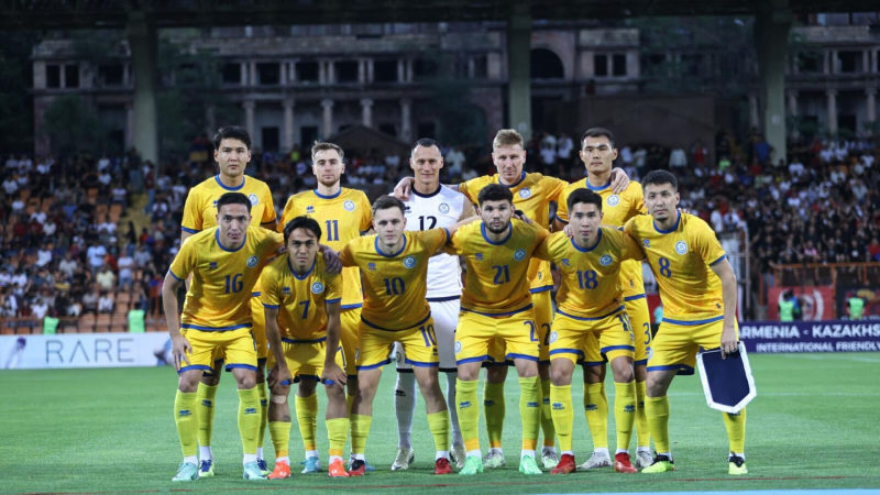 Сборная Казахстана узнала соперников в отборе на ЧМ-2026 по футболу