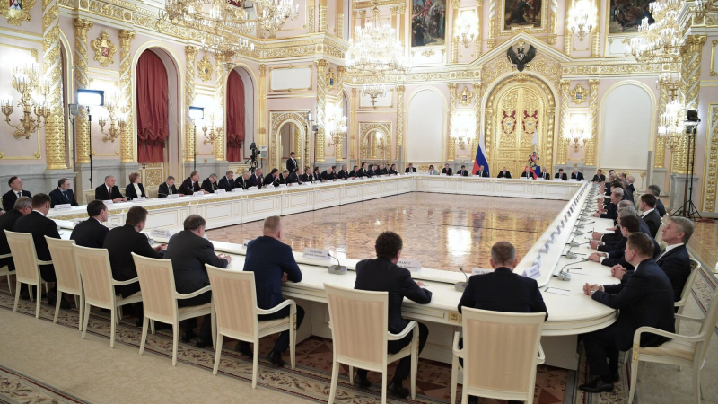 В Кремле ответили на вопрос о встрече Путина с российскими бизнесменами